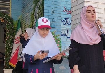 جشن شکوفه‌ها؛ شروعی تازه برای کلاس‌اولی‌های دبستان هدی