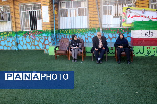 مسابقات بومی محلی در مدرسه شجاعی فر شهرستان بوشهر