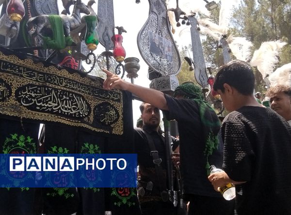 عزاداری عاشورای حسینی در میدان قتلگاه بیرجند 