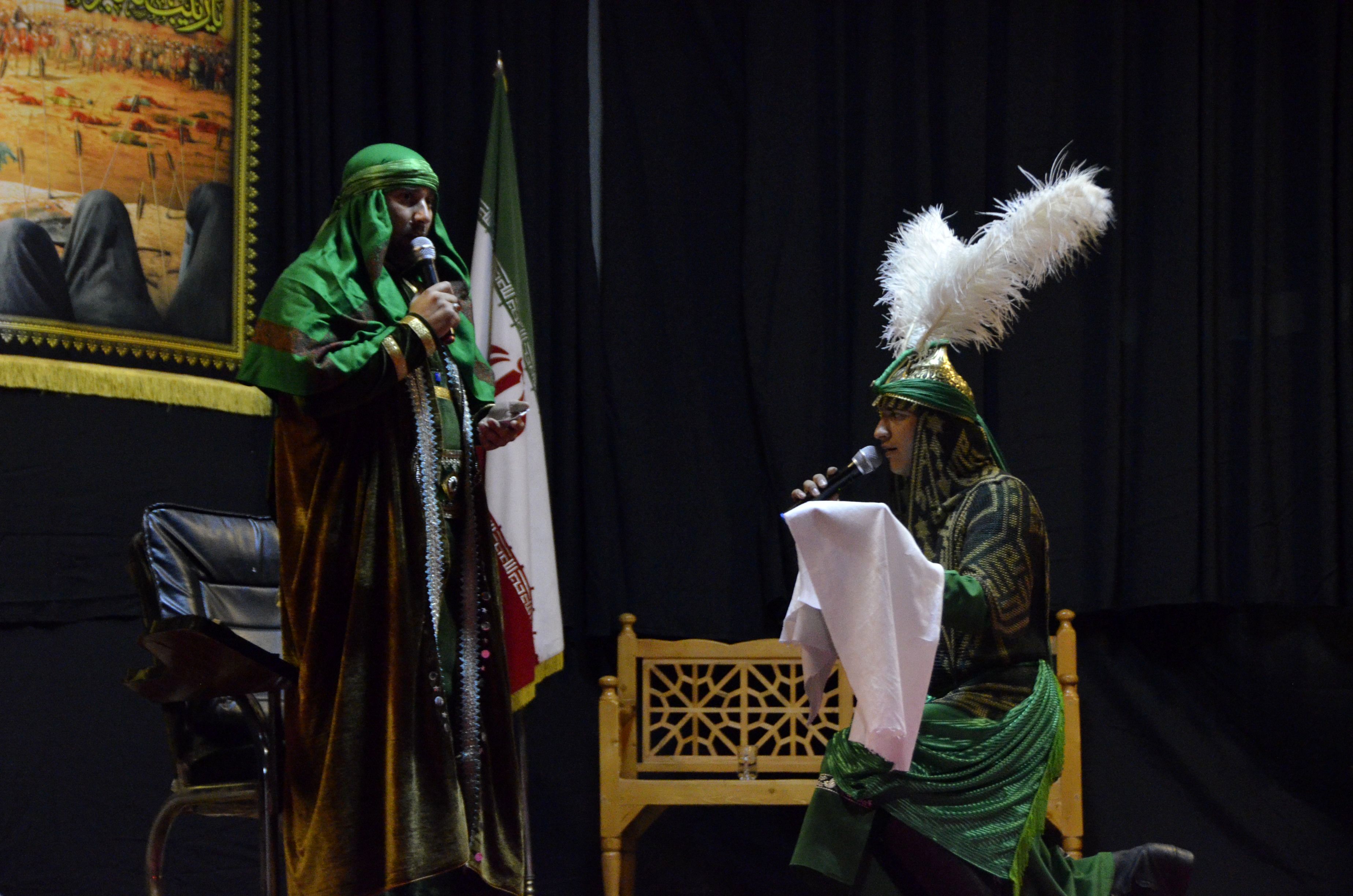 مراسم شب هشتم محرم در  هیئت فرهنگیان 