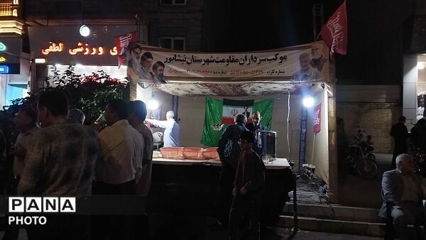 موکب سرداران مقاومت در دویست و شانزدهمین شب از اجتماعات مردمی نیشابور 