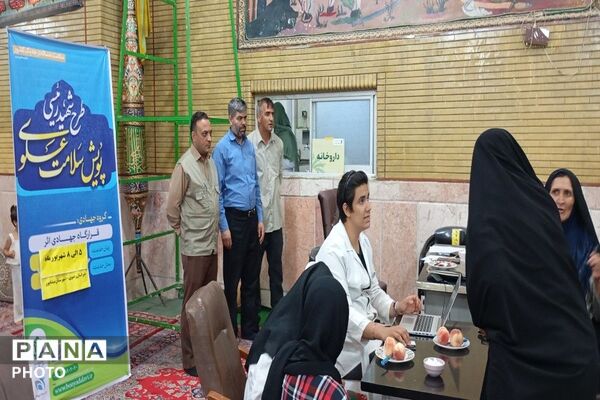 اولین روز از حضور تیم پزشکی اثر در شهر بار نیشابور