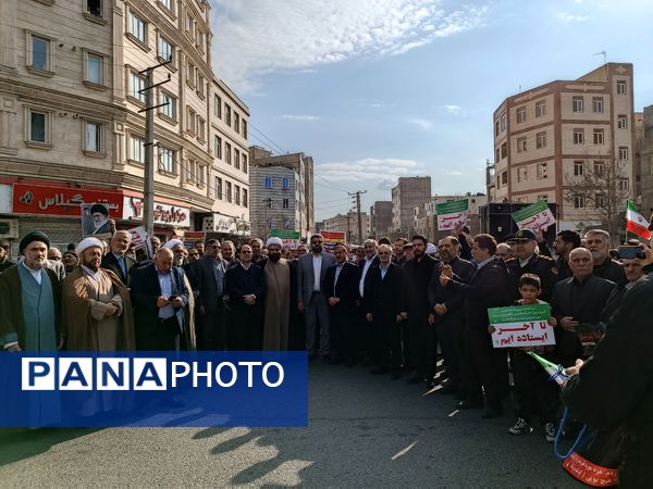 راهپیمایی مردمی به شکرانه پیروزی مردم قهرمان غزه و جبهه مقاومت