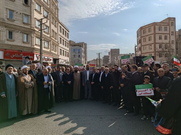 راهپیمایی مردمی به شکرانه پیروزی مردم قهرمان غزه و جبهه مقاومت