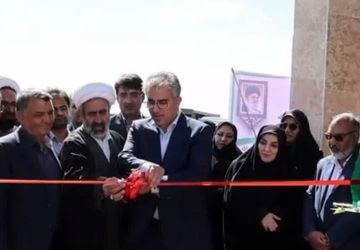 آیین افتتاح پروژه ها و ماشین آلات شهرداری مروست
