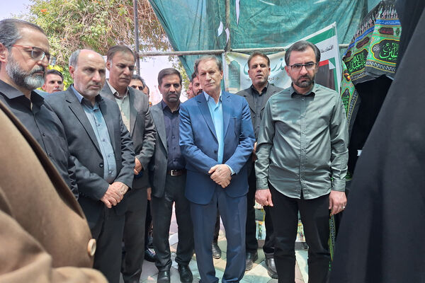 بازدید قائم‌مقام سازمان دانش‌آموزی وزارت از مواکب دانش‌آموزی کرمانشاه در مسیر خدمت‌رسانی اربعین
