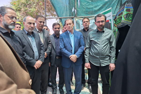 بازدید قائم‌مقام سازمان دانش‌آموزی وزارت از مواکب دانش‌آموزی کرمانشاه در مسیر خدمت‌رسانی اربعین