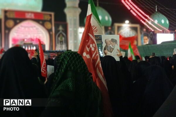 وداع با آقای شهید ایران در آستان مقدس جمکران