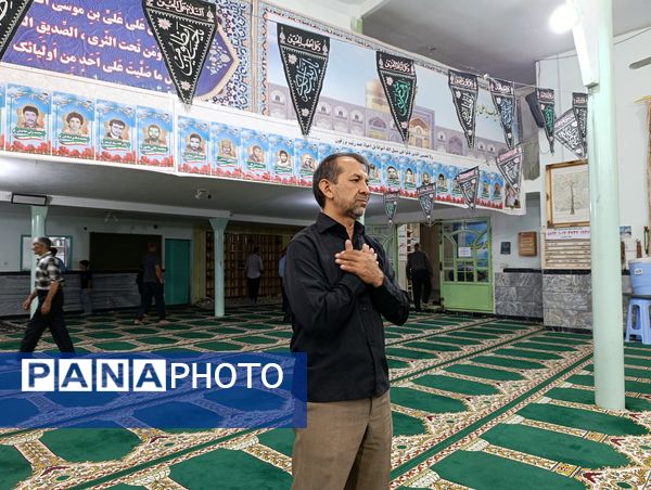 عزاداری سالروز شهادت امام حسن عسکری (ع) در مسجد صاحب‌الزمان آشخانه