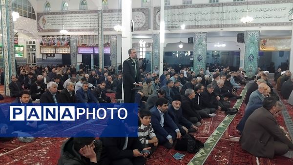 نماز توحیدی مردم اهر در عید سعید فطر