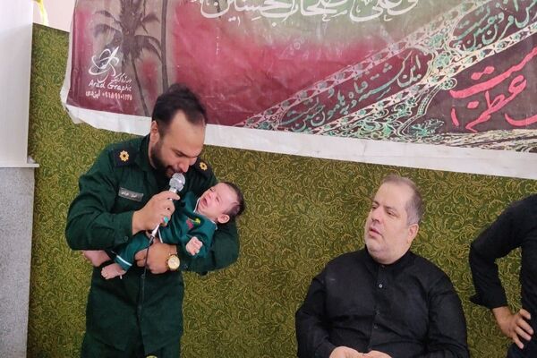 همایش شیرخوارگان حسینی در شهر بار