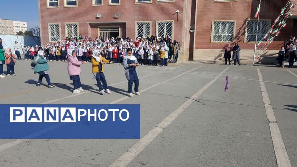 حال و هوای مدارس ملارد در ایام الله دهه فجر و اعیاد شعبانیه 