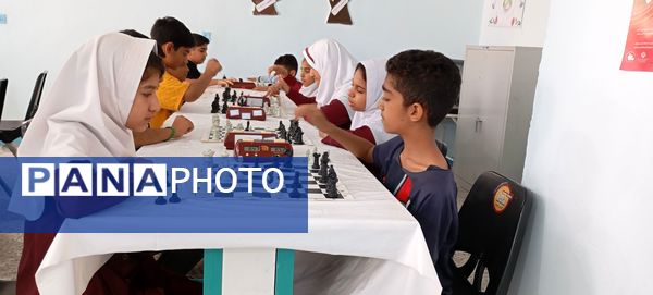برگزاری مسابقه شطرنج میان دانش‌‌‌آموزان ابتدایی در فین