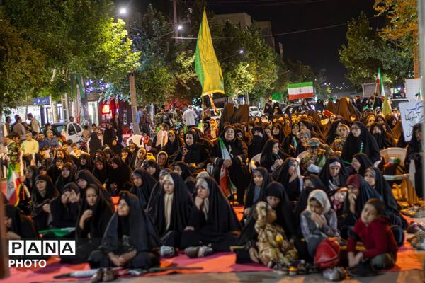 حضور پرشور مردم در تجمع انقلابی؛ جلوه‌ای از همبستگی و ایستادگی
