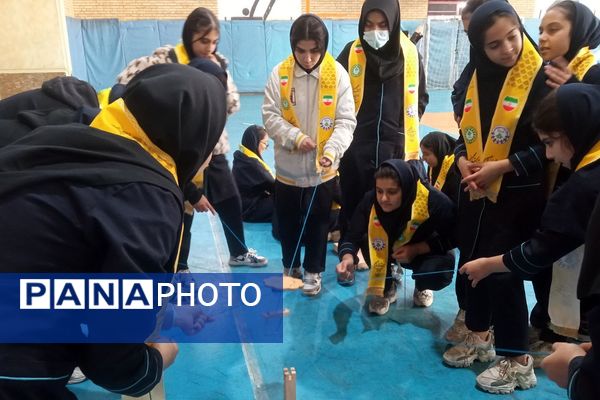 برگزاری اردو تمشک با حضور دانش‌آموزان منطقه کهریزک 