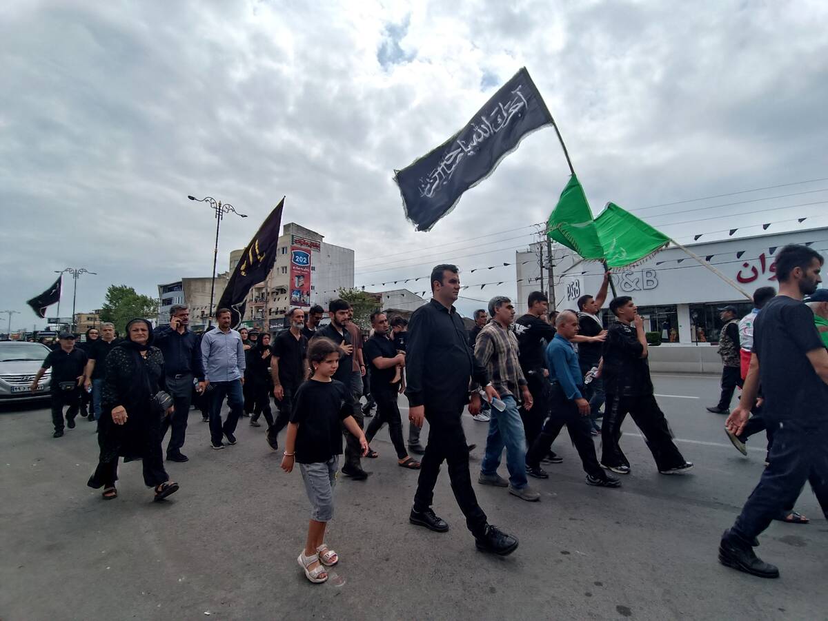 پیاده‌روی اربعین حسینی در ایزدشهر