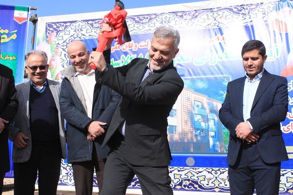 آیین کلنگ‌زنی ۵ مدرسه جدید، آغاز نهضت ۲۵۲ میلیاردی مدرسه‌سازی