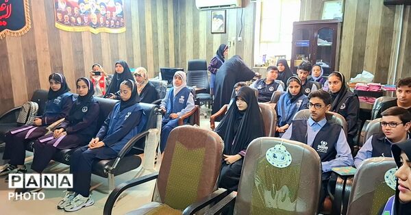 نشست اداره اوقاف و امور خیریه شهرستان جم با خبرگزاری دانش‌آموزی پانا