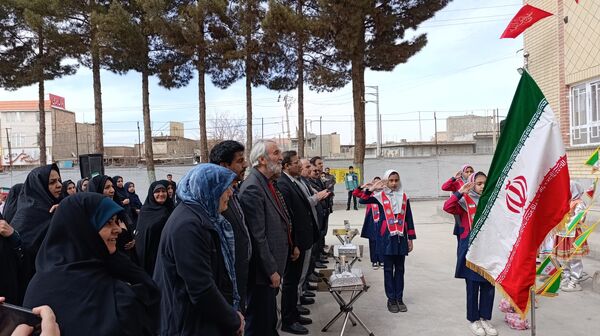 افتتاحیه آموزشگاه ۱۲ کلاسه‌ یاسمن خاکباز ۲ شهرستان نیشابور