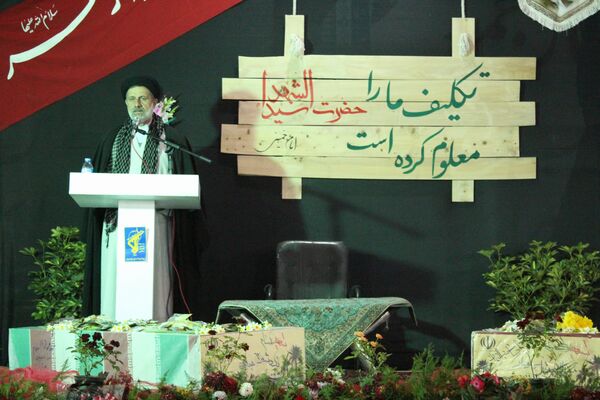 استقبال از شهید خوشنام در گلوگاه 