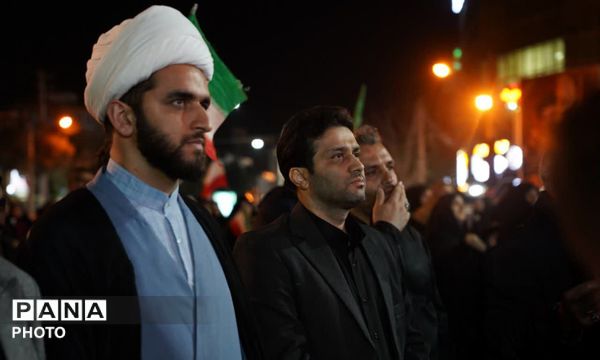 حضور مردم کردکوی در تجمعات شبانه ۱۴۰۵