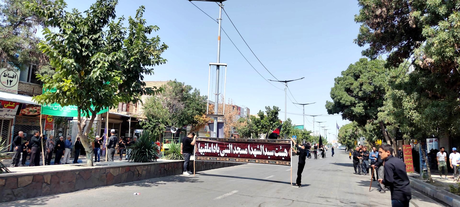 برگزاری مراسم عزاداری اربعین حسینی  در شیروان