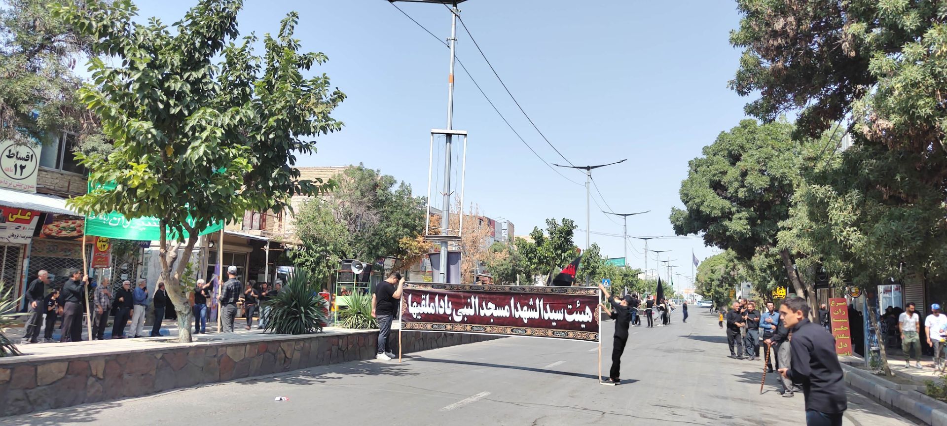 برگزاری مراسم عزاداری اربعین حسینی  در شیروان