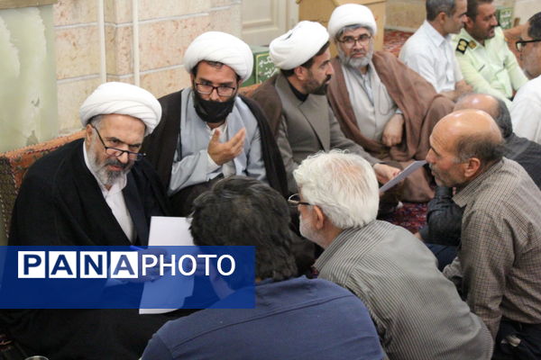 مسئولان قضایی زنجان پای درد دل مردم