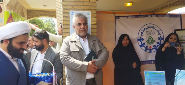 غرفه خبرگزاری پانا و سازمان دانش‌آموزی در مراسم افتتاحیه فعالیت‌های تابستانی