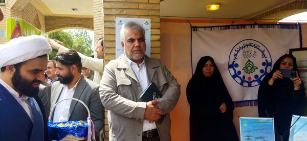 غرفه خبرگزاری پانا و سازمان دانش‌آموزی در مراسم افتتاحیه فعالیت‌های تابستانی