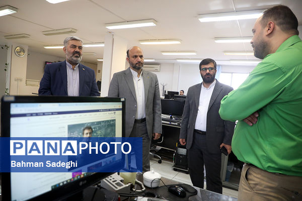 بازدید رئیس سازمان نوسازی، توسعه و تجهیز مدارس کشور از خبرگزاری پانا