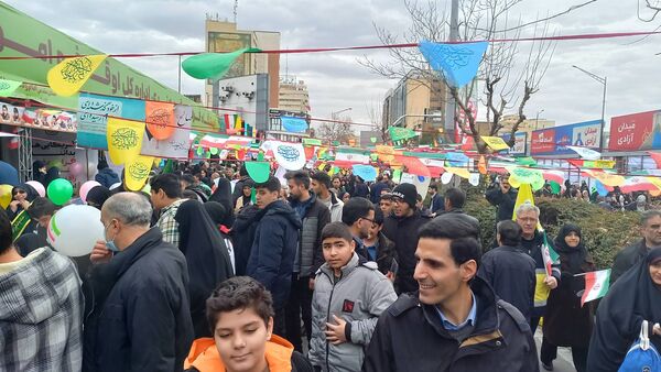 تجلی حضور باشکوه مردم در راهپیمایی ۲۲ بهمن 