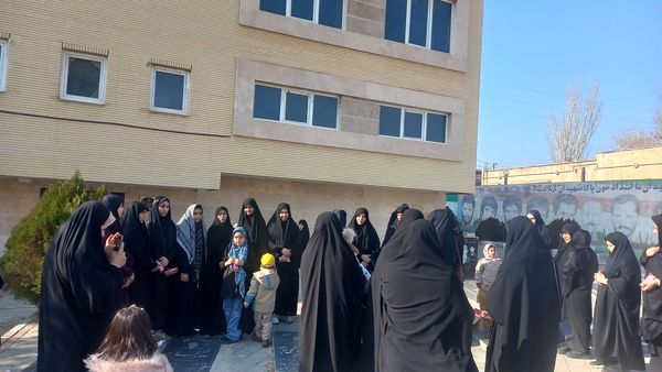 همایش صلابت خواهران بسیجی در خواجه