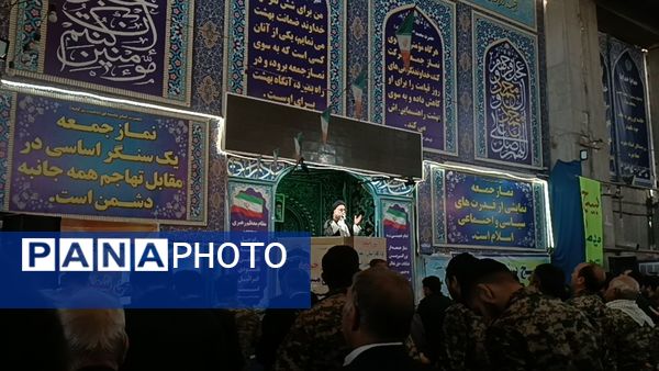 نماز عبادی سیاسی جمعه در هفته بسیج مستضعفین در نیشابور 