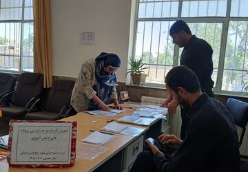 دانش‌آموزان دبیرستان شهید سلیمانی کارنامه های خود را دریافت کردند