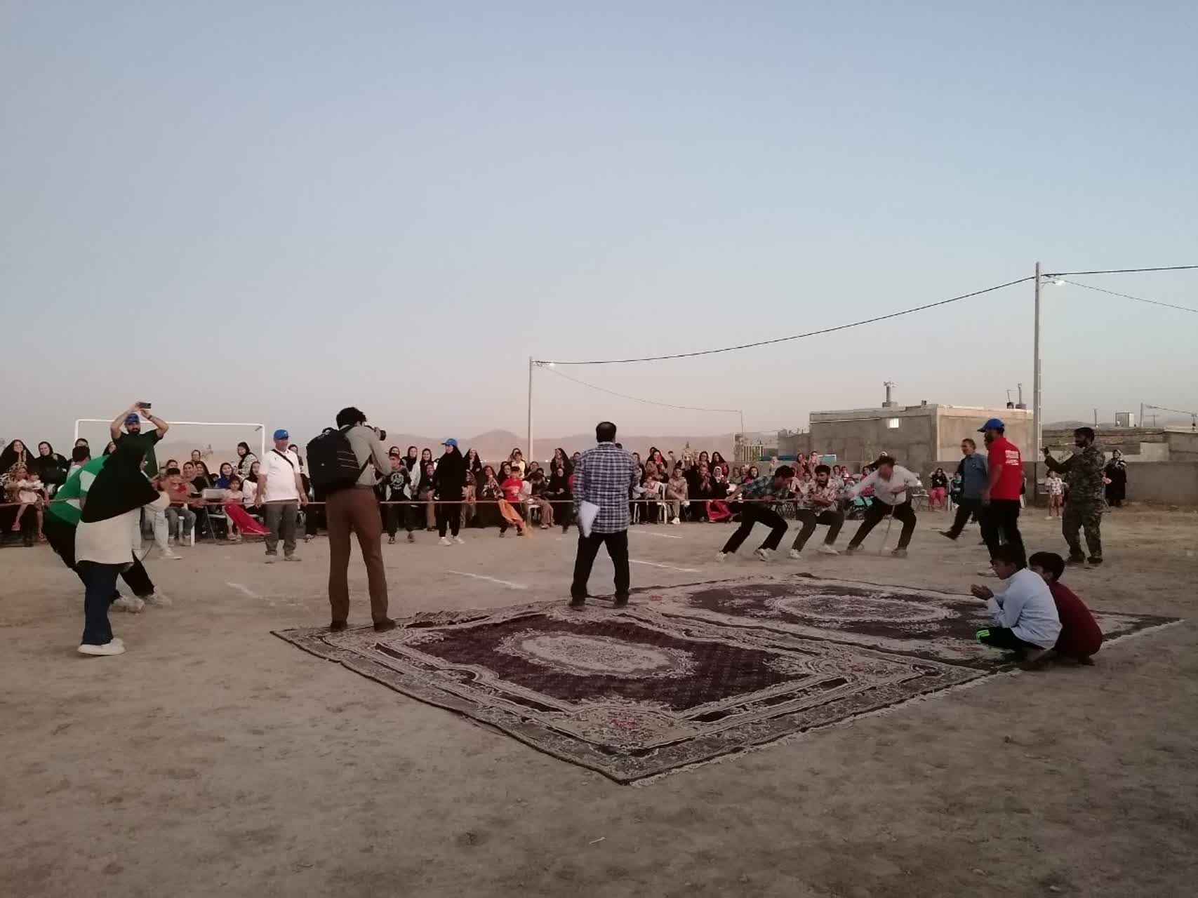 برگزاری بیست و هفتمین جشنواره بازی‌های بومی محلی در روستای اسلام آباد شیروان