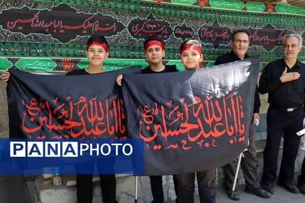 تجمع هیأت دانش‌آموزی منطقه ۲ در دهه اول محرم 