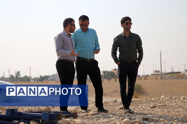 تلاش برای تکمیل پروژه «پل باهوش» شهر اهرم