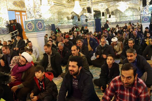 مراسم میلاد با سعادت حضرت بقیه الله الاعظم (عج) در آستان مقدس امامزاده عباس بن موسی (ع) 