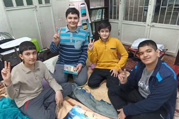 حضور دانش‌آموزان ناحیه 2 شهرری در مراسم اعتکاف دانش‌آموزی 