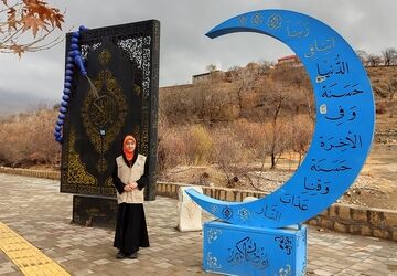 چهره شفاف و دل انگیز شهربارنیشابور با بارش  باران پاییزی  