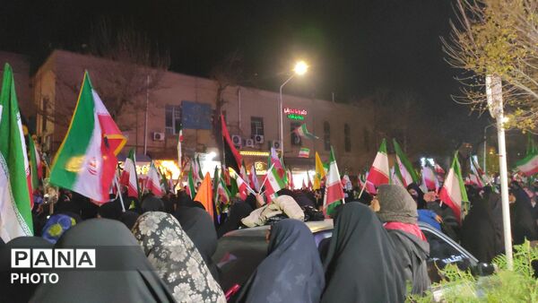 حضور گسترده و پرشور مردم انقلابی نیشابور در اجتماع خونخواهی رهبر انقلاب