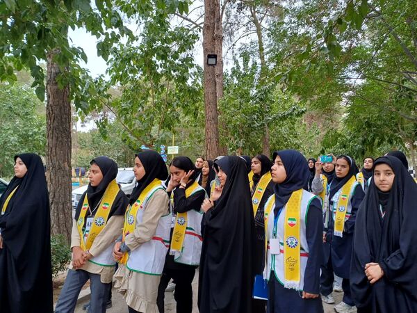‌‌روز دوم پیش اردوی ملی پیشتازان سازمان دانش آموزی استان اصفهان