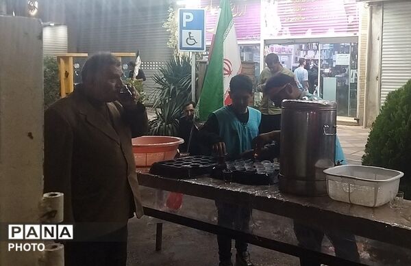 گذری بر موکب مردمی شهید صدر زاده در چهل و دومین شب از اجتماعات مردمی نیشابور 