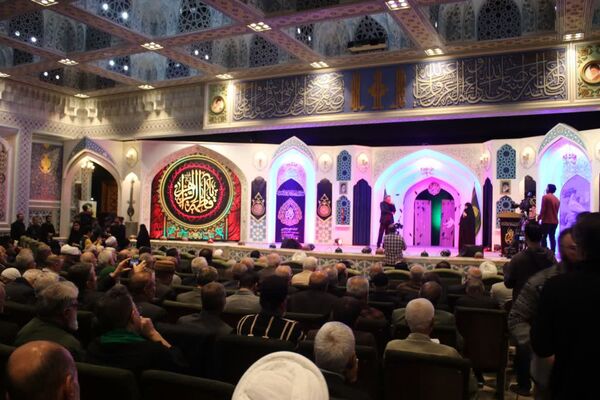 آیین افتتاحیه اجلاسیه بین‌المللی پیرغلامان حسینی در مشهد 