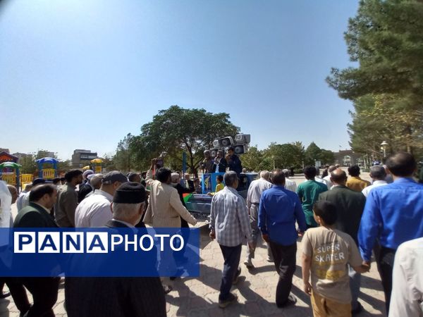 راهپیمایی جمعه خشم در کاشمر