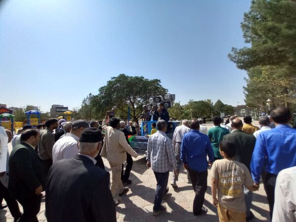 راهپیمایی جمعه خشم در کاشمر