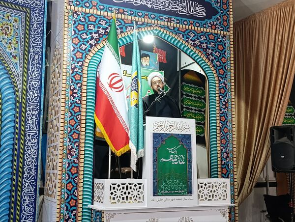 برگزاری نماز عبادی سیاسی جمعه در شهرستان خلیل آباد