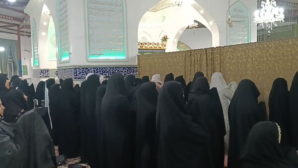 تشییع پیکر شهید گمنام در شهرستان کاشمر 