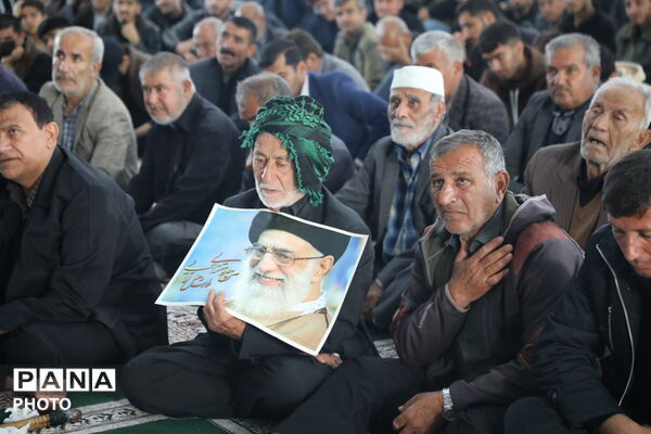 مراسم سوگواری شهادت رهبر معظم انقلاب اسلامی آیت الله امام خامنه ای (ره) در لنده 